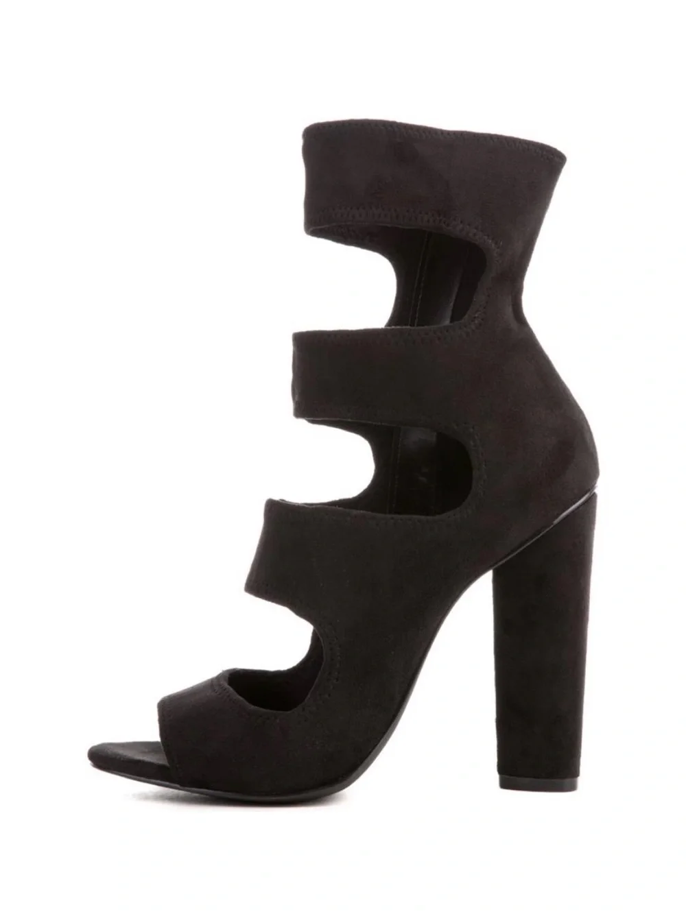 Steve Madden Tawnie Black Heels - Picture 5 of 5